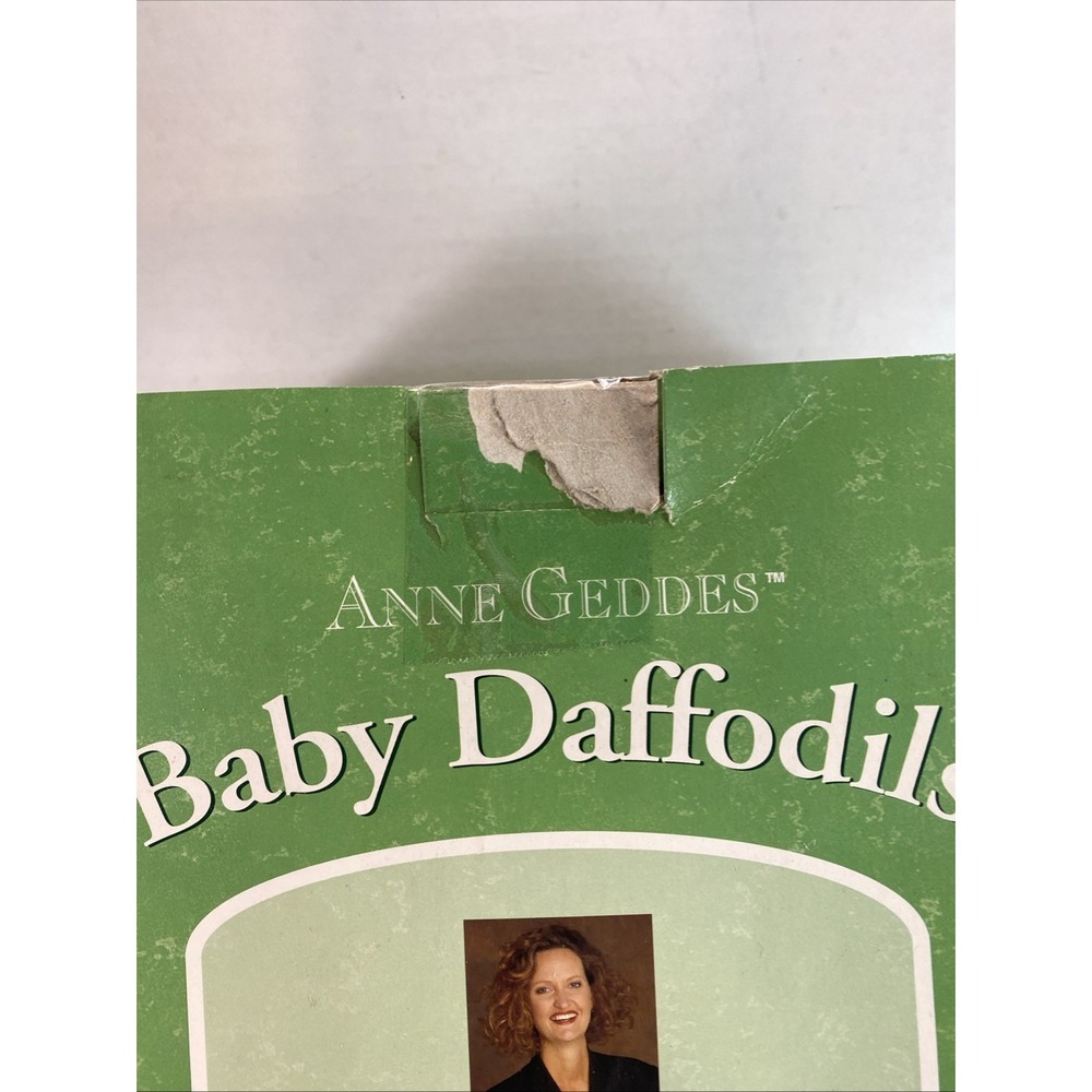 Anne Geddes Baby Daffodils Plastic 14" Baby‎ Doll 1999 ~ 18+ Months Rare Vintage - Picture 5 of 11